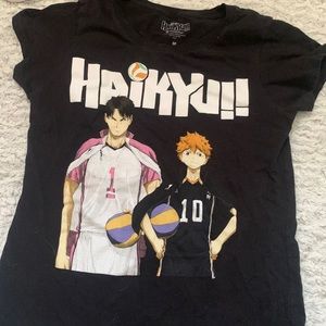 Black Haikyuu shirt